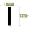 Ekena Millwork WM265 - 1 1/2"H x 1/4"P x 96"L Lattice Moulding, PVC WM265X96SWPV - alternate 2